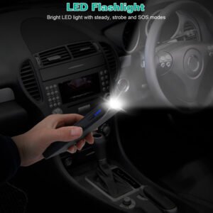 12V Car Jumper Starter 400A Peak 20000mAh Battery Charger Power Bank Portable Power Booster Battery w/ 3 Flashlight Modes - Image 12