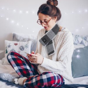 Electric Heated Scarf USB Heating Neck Wrap Unisex Winter Heated Neck Shawl Soft Warm Scarves w/ 3 Heating Modes - Image 14