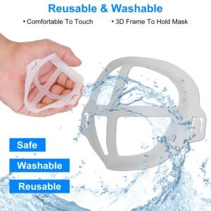 10Pcs 3D Mask Bracket Comfortable Breathing Mouth Mask Inner Support Frame Washable Reusable Mask Holder Stand - Image 8
