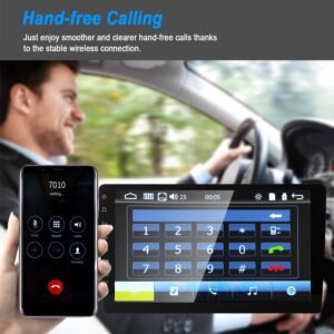 9in Car MP5 Stereo Player Touch Screen 1080P Wireless Car Radio FM USB AUX Back up Camera Mirror Link Remote Control - Image 6