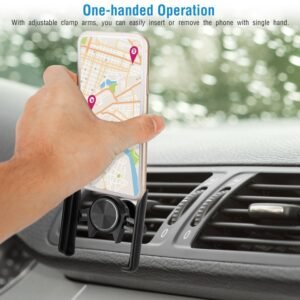 Universal Car Air Vent Phone Mount Car Phone Holder Bracket Cradle Dashboard Car Phone Stand with Strong Vent Clip - Image 9