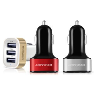USB Car Charger 30W 5.5A 3 USB Port Cigarette Lighter Charger Adapter For iPhone XS/iPhone XS Max/iPhone 8 Plus/Galaxy S7/Galaxy S6 - Image 7