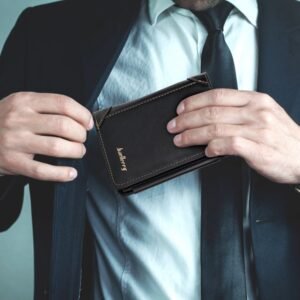 Men?s Leather Wallet ID Card Holder Purse Trifold Clutch Money Zipper with ID Window
14 Credit Card 1 ID Card - Image 11