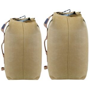 Canvas Backpack Outdoors 25L Travel Laptop Bag Camping Hiking Tactical Military Sport Bags - Image 13