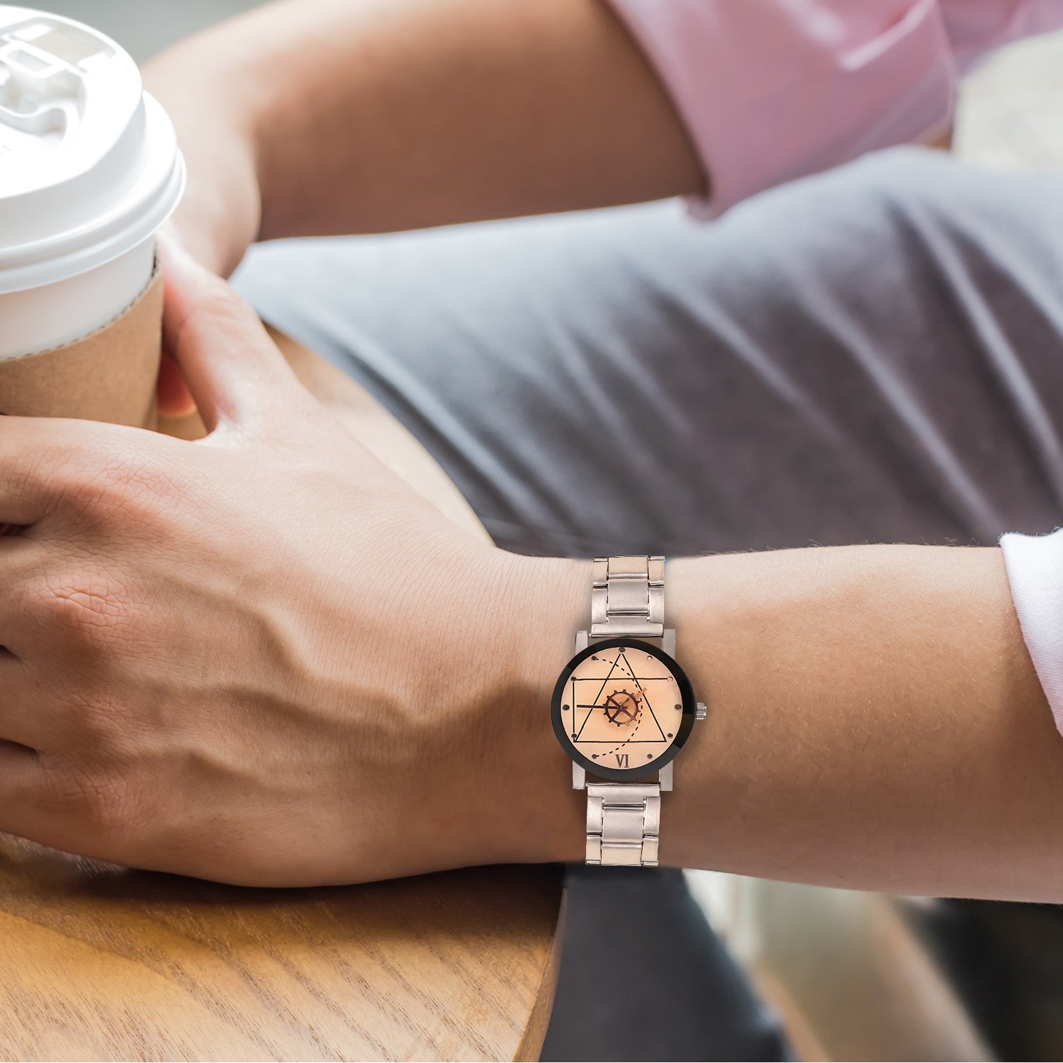 Couples Quartz Watch Men Women Stainless Steel Wrist Watch Ultra-Thin Cutting Craft Luxury Fashion - Image 5