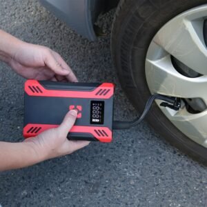 Car Jump Starter with Air Compressor Portable Car Battery Booster with Digital Tire Inflator with 2000mAh Peak Current for 12V Car 6.5L Gas or 4.0L Di - Image 14
