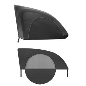 2Pcs Car Front Window Shades Stretchy Car Side Window Screen?Mesh Window Cover?for Car Heat Shading UV Privacy Protection - Image 13