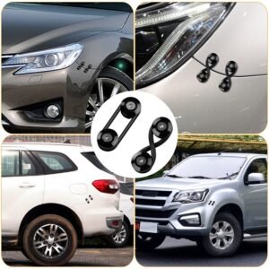 5Set Car Quick Release Bumper Fasteners Front Rear Bumper Holders Trunk Fender Hatch Lids Kit - Image 6