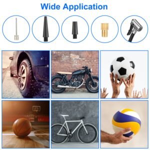 3000A 150PSI 12V Portable Jump Starter with Air Compressor 9.0L Gas/8.0L Diesel Jumper Box with 3 Light Modes Power Bank LCD Display - Image 13