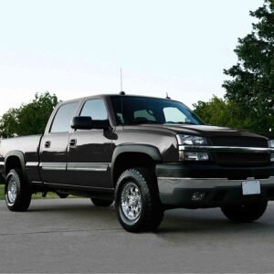 4PCS Wheel Rivet Fender Flares Pocket Style for 07-13 Chevy Silverado 1500 2500HD/3500HD - Image 5