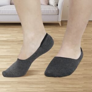 No Show Socks 5 Pairs Breathable Boat Socks Non-slip Low Cut Invisible Socks - Image 9