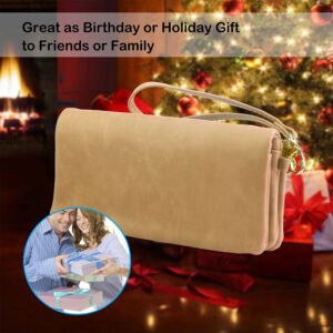 Luxury Women?s Leather Clutch Wallet Card Holder Phone Case Purse - Image 12