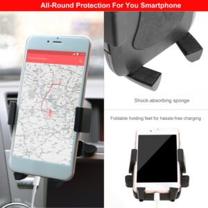 Car Phone Mount Universal 360? Rotation Phone Holder Air Vent Car Phone Mount Stand for iPhone XS/XS Max/XS/X Galaxy S10/S9+/S8 Google Huawei - Image 6