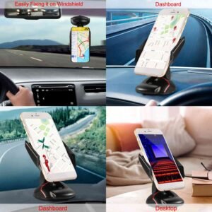 Car Phone Holder Washable Strong Sticky Gel Pad Adjustable Dashboard Phone Mount Cradle for iPhone XS 8 7 Plus Samsung S9 - Image 7