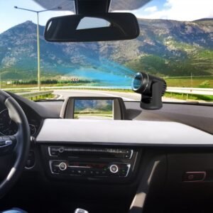 12V 120W Portable Car Heater 2 In 1 Heating Cooling Fan Rotatable Demister Defroster with 4.92ft Cord - Image 3