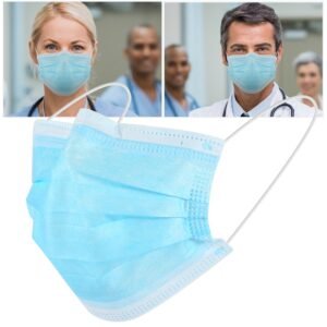 50Pcs 3-Layers Disposable Face Masks Elastic Earloop 95% Melt-Blown Filter Sanitary Face Mask - Image 8