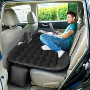 Car Air Mattress Bed Inflation Car Mattress Bed Portable Travel Camping Sleep Mat Car Inflation Bed For Trip - Image 12
