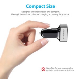 USB Car Charger 30W 5.5A 3 USB Port Cigarette Lighter Charger Adapter For iPhone XS/iPhone XS Max/iPhone 8 Plus/Galaxy S7/Galaxy S6 - Image 11