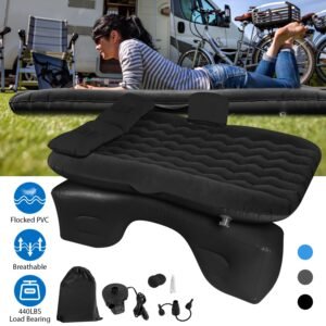 Car Air Mattress Bed Inflation Car Mattress Bed Portable Travel Camping Sleep Mat Car Inflation Bed For Trip - Image 5