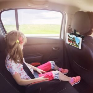 Car Headrest Tablet Mount 360? Rotation Car Tablet Holder Universal for 7-11 Inch iPad iPad Air iPad Pro Galaxy Tab Kindle Fire - Image 6