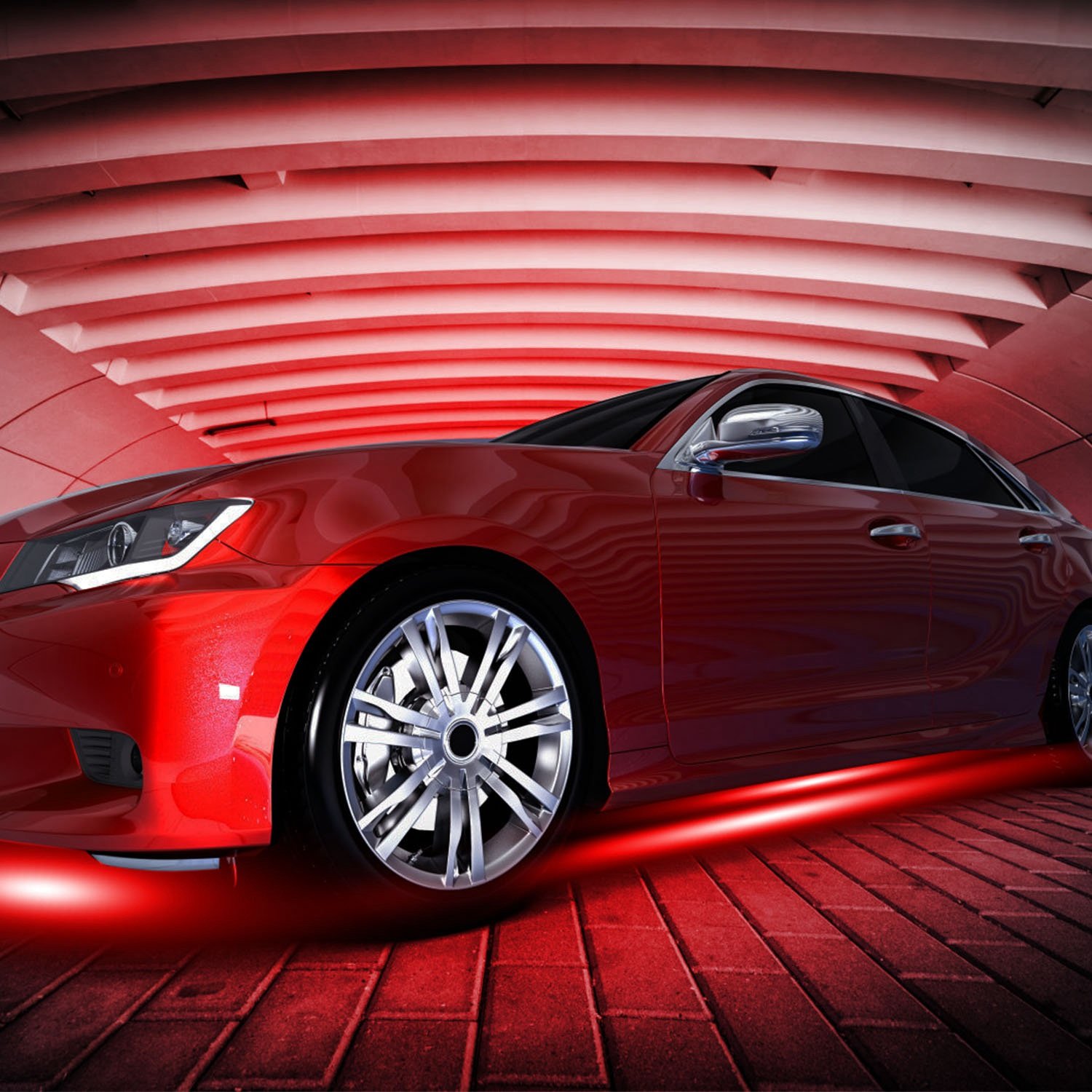 Waterproof RGB Underglow LED Strip Remote App Control Car Underbody Light Music Control Exterior Underbody Lights DC 12V - Image 11