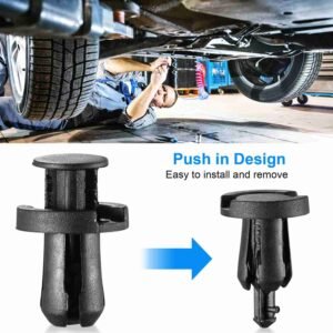500Packs Bumper Fastener Rivets 30 Kinds Bumper Push Clips Fender Replacement Universally Fit for Honda Toyota Car Panel Skirt Shield Retainer - Image 3