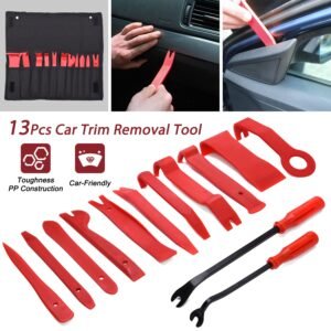 13 Pcs Car Trim Removal Tool Auto Door Panel Clip Dash Plastic Interior Radio Body Open Pry Kit - Image 7
