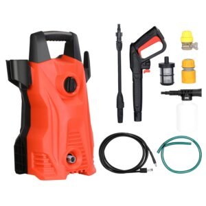 Electric High Pressure Washer 1740PSI Max 2.6GPM Powerful Car Washer Pressure Cleaner with Adjustable Spray Nozzle Soap Dispenser IPX5 Waterproof for - Image 2
