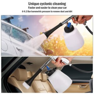 Car Cleaning Gun Air Pulse Sprayer Dust Removal Nozzle Washer Interior Exterior Cleaner Seat Floor Carpet Door Panel Kitchen - Image 9