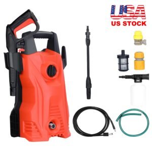 Electric High Pressure Washer 1740PSI Max 2.6GPM Powerful Car Washer Pressure Cleaner with Adjustable Spray Nozzle Soap Dispenser IPX5 Waterproof for - Image 13