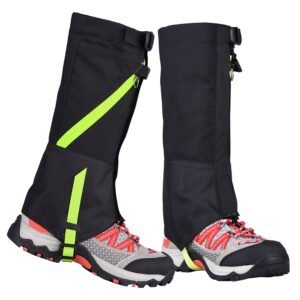 Leg Gaiters Waterproof Snow Boot Gaiters Snow Legging Shoe Gaiters Leg Cover for Walking Hunting Mountain Climbing Snowshoeing - Image 14