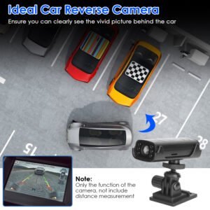 Wireless Camera Reverse Hitch Guide Camera Vehicle Backup Rechargeable Camera with Flexible Adhesive Base Night Vision for Car RVs Trailer Truck - Image 6
