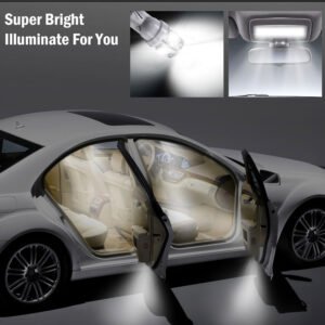 50Pcs/Kit LED Car Light Bulbs 1000lm T10 Base 5050 6000K White Auto Lamps Replacement for Dome Map Door Trunk Signal License Plate - Image 10