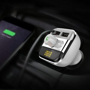 Car Wireless FM Transmitter 3.4A Dual USB Charge Hands-free Call Car MP3 Player TF Card USB Disk Reading - Image 9