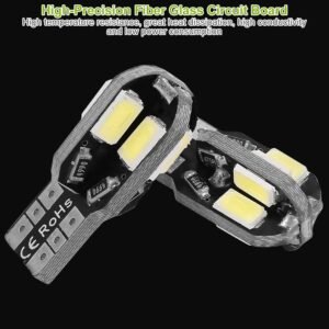 20Pcs T10 SMD5730 LED Light Bulbs 6000K Wedge Light Lamps Dome Map License Plate Car Interior Festoon Lights Kits - Image 11