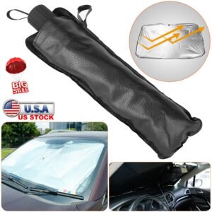 Car Sunshade Umbrella Foldable Sun Visor Protector Car Windshield Reflector Umbrella - Image 5