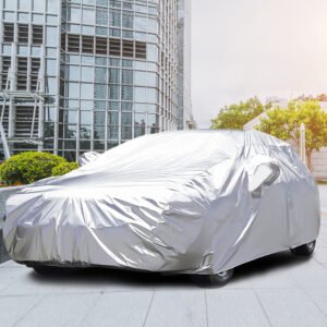 189x69x47in Full Car Cover All Weather UV Protection Automotive Cover 170T Outdoor Universal Full Cover For Sedans Up To 185in - Image 11