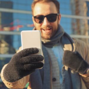 Unisex Touch Screen Gloves Full Finger Winter Warm Knitted Gloves For Warmth Running Cycling Camping Hiking - Image 10