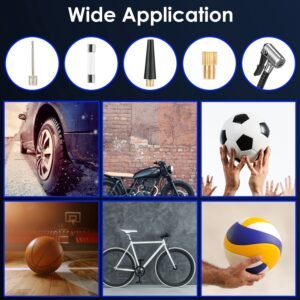 150PSI Portable Tire Inflator Cordless Digital Air Compressor Compact Air Pump with 5 Inflation Modes 3 Light Modes Emergency Power Bank - Image 13