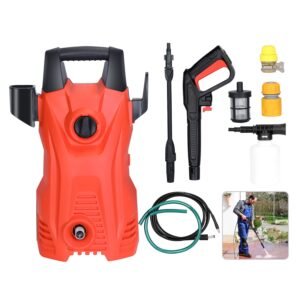 Electric High Pressure Washer 1740PSI Max 2.6GPM Powerful Car Washer Pressure Cleaner with Adjustable Spray Nozzle Soap Dispenser IPX5 Waterproof for - Image 3
