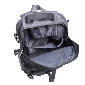 Unisex School Backpack Casual Travel Shoulder Bag W/ Adjustable Straps Dual-Water Bottle Pouch Multiple Zippered Pockets For Gym Sports Travel School - Image 12