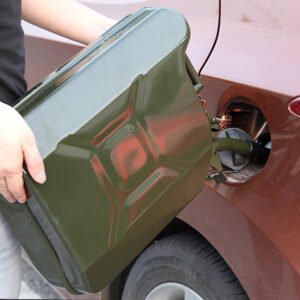 20L Gas Can 5 Gallon Spill Proof Gasoline Fuel Jerry Can Heavy Duty Steel - Image 11