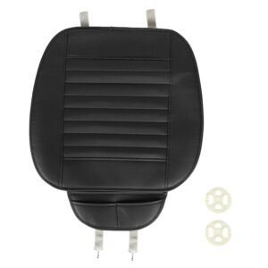 Universal Car Seat Cushion Cover Breathable Car Front Seat Cover Pad Mat Filling Bamboo Charcoal w/ Non-Slip Bottom and Storage Pockets - Image 14