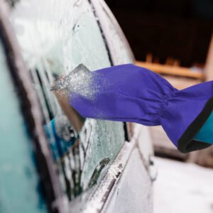 Ice Scraper Glove Car Windshield Snow Scraper Remover Glove Lined of Fleece Winter Ice Scraper Mitt Keep Warm - Image 11