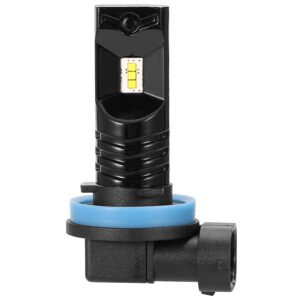 2PCS 600lm 80W H8/H9/H11 LED Fog DRL Light Bulb IP68 Waterproof 6000K White Fog Light - Image 7