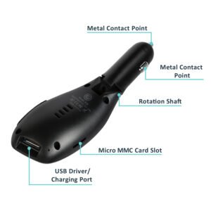 Car FM Wireless Transmitter USB Charge Hands-free Call MP3 Player Supports U Disk TF Card Reading - Image 14