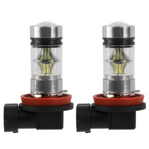 2PCS 1000lm 100W H8/H9/H11 LED Fog DRL Light Bulb IP65 Water-Resistant 360? Beam Angle 6000K White - Image 9