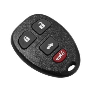 2 Keyless Entry Car Key Remote Key Fob Case Button Pad Replacement for 2009-2012 Chevrolet Malibu KOBGT04A - Image 11