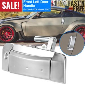 Left Driver Outside Exterior Door Handle For Nissan 350Z 2003-2009 Driver Side Door Handle - Image 3