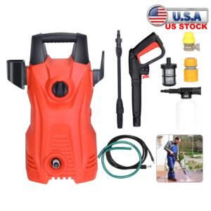 Electric High Pressure Washer 1740PSI Max 2.6GPM Powerful Car Washer Pressure Cleaner with Adjustable Spray Nozzle Soap Dispenser IPX5 Waterproof for - Image 14